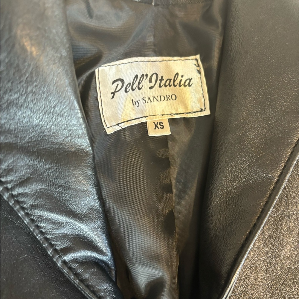Vintage Leather Dress/Jacket - Picture 5 of 7